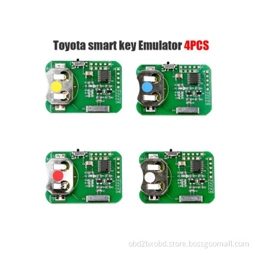 OBDSTAR Toyota Smar t Key Emulator 4pcs for X300 DP/X300 DP Plus Key Programmer